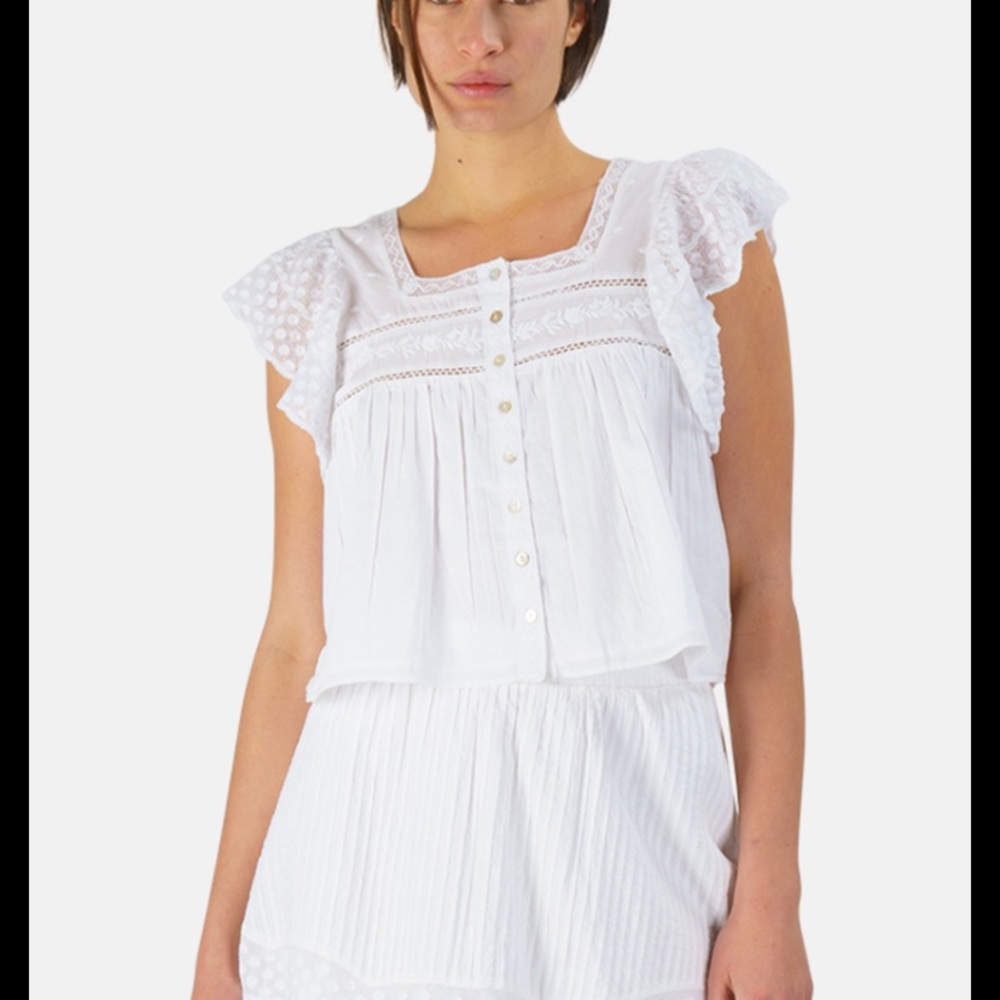 LoveShackFancy Deona Top